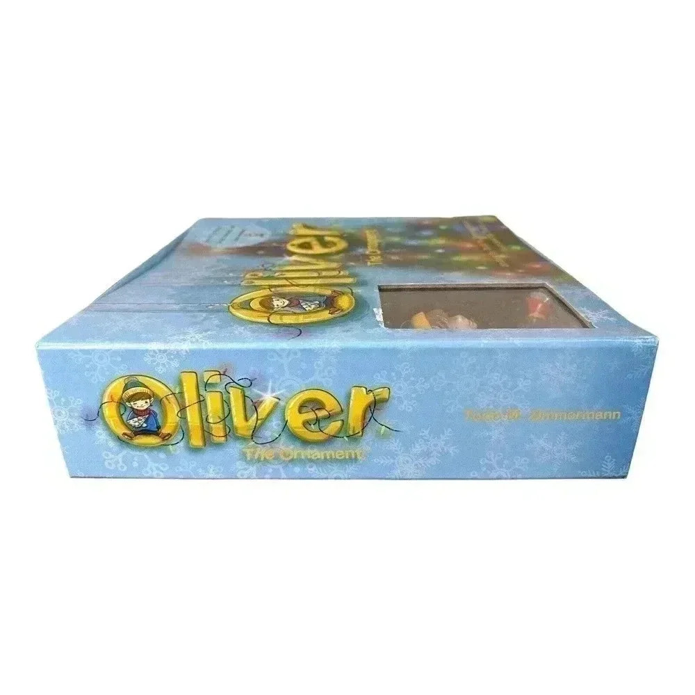 Oliver the Ornament LOT Christmas Gift Set, Snow Globe, Ornaments, And Books NEW - Picture 5 of 16